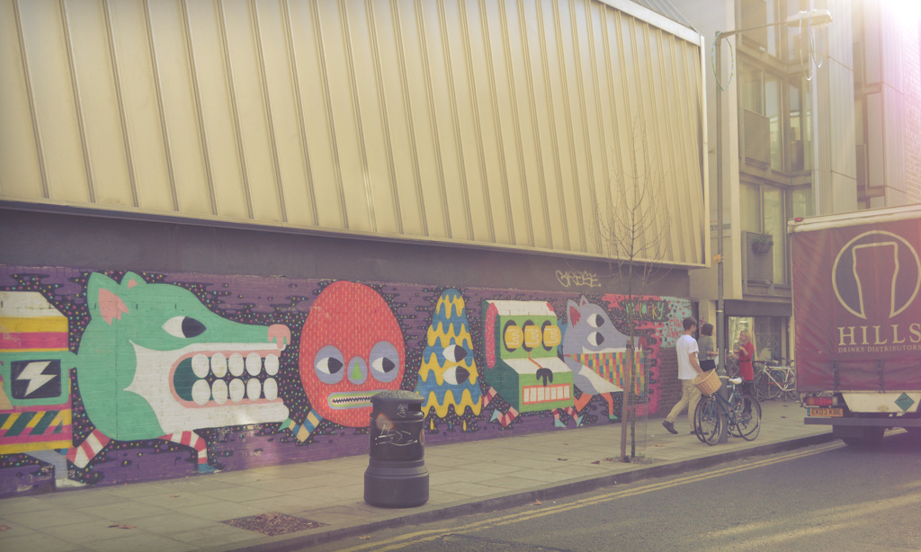 ロンドン町並み