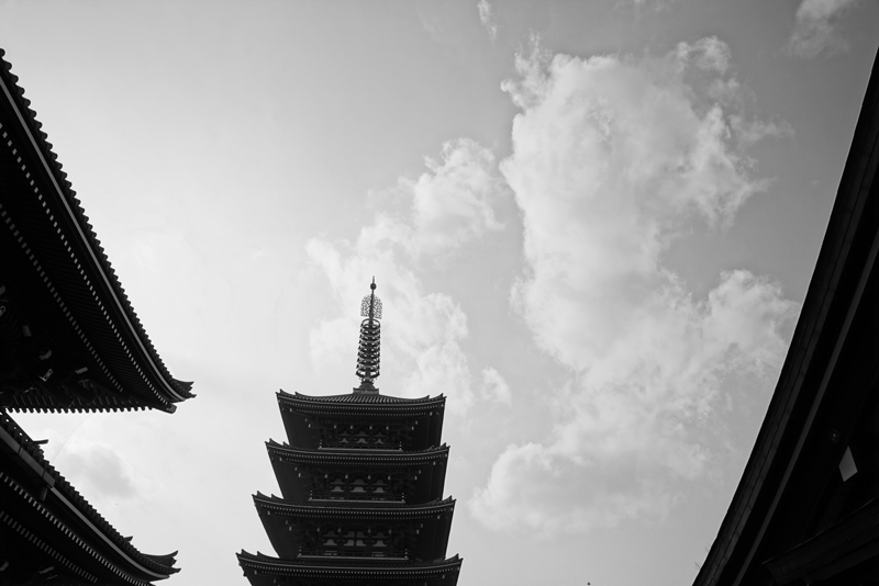 浅草寺からの空