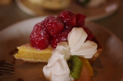 菖蒲産いちごのタルト