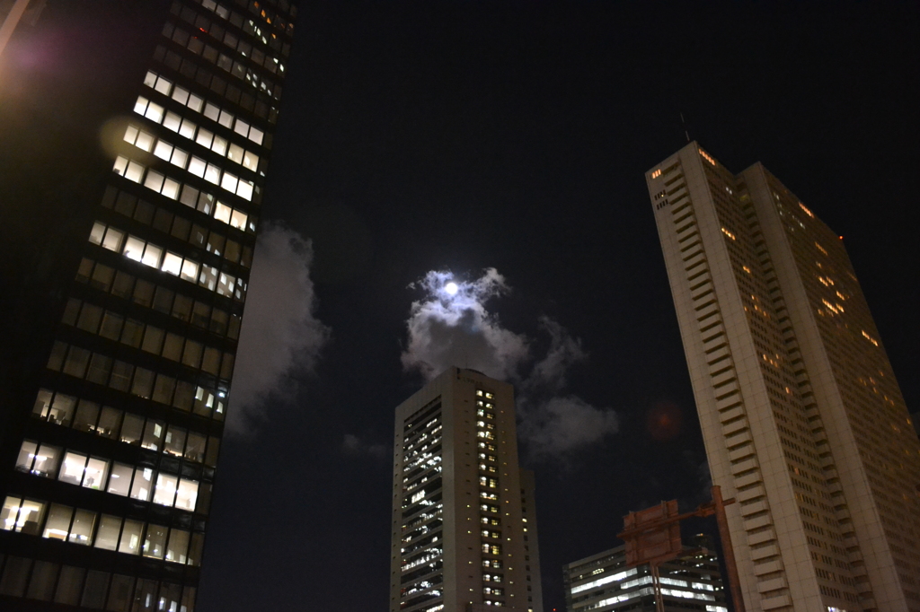 新宿の雲
