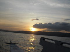 セブの夕日