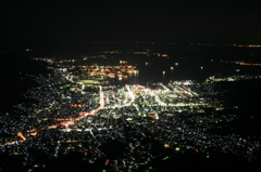 「くれ」の夜景