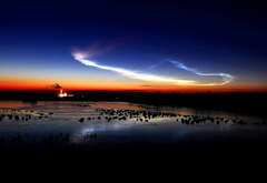 天空のイリュージョン・・・夜行雲