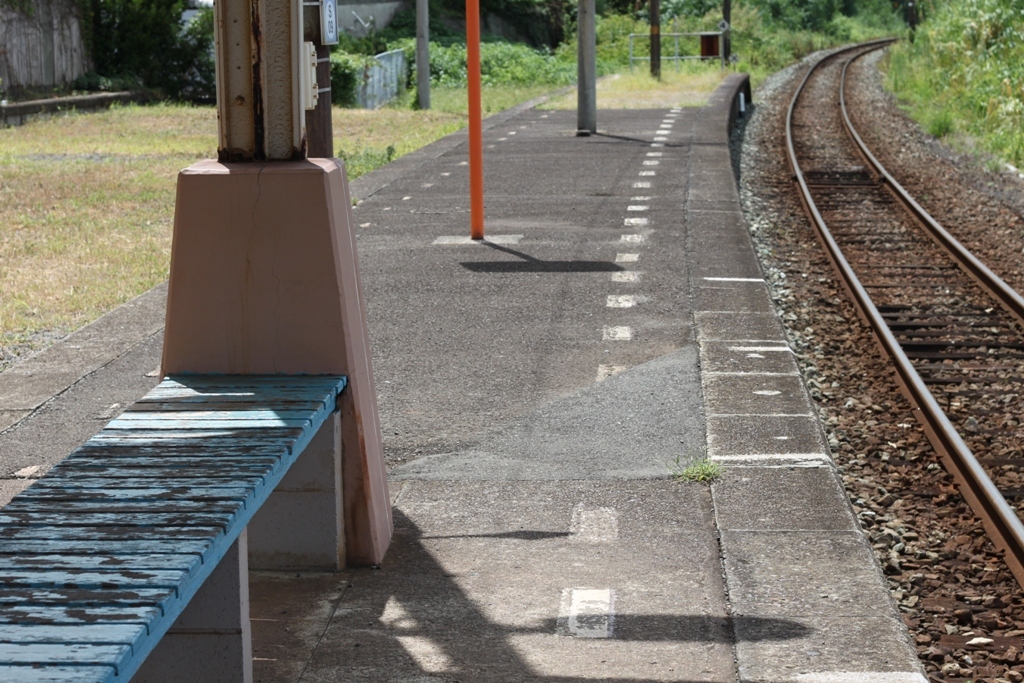 電車が来ない・・・