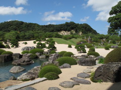 足立美術館の庭