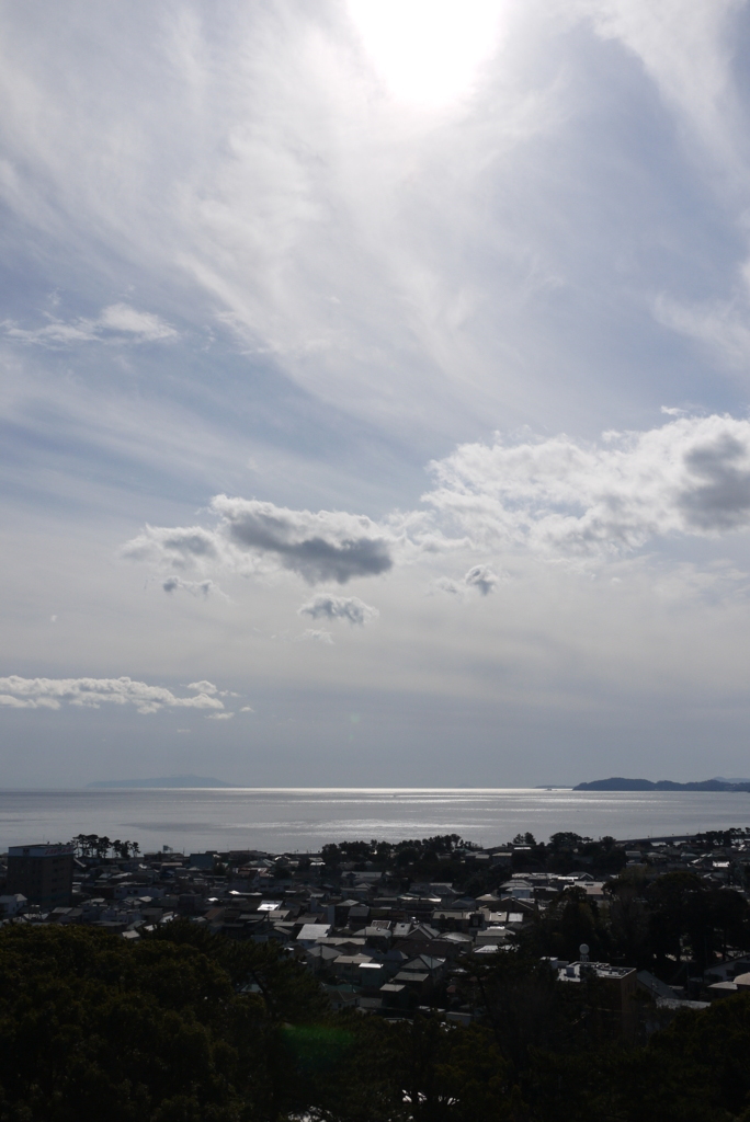 小田原城から