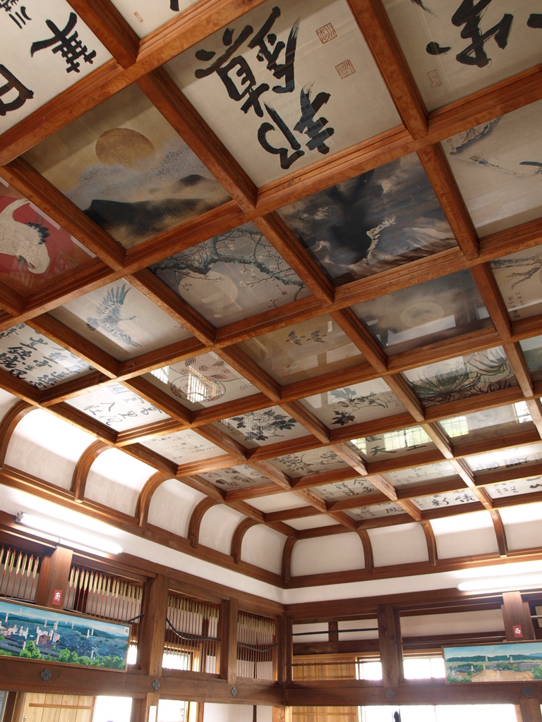 伊賀上野城の天井