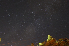 岐阜県高鷲市の夜空