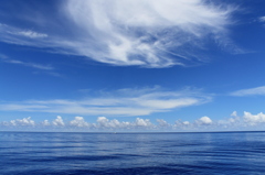 グアム　広大な青い海！