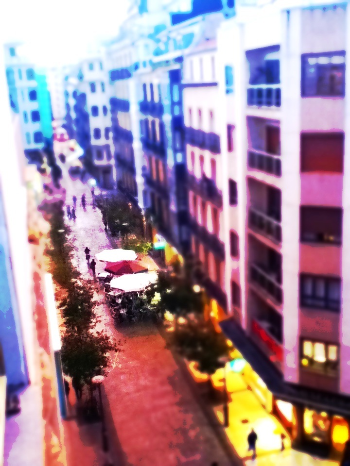 ベランダから見える風景