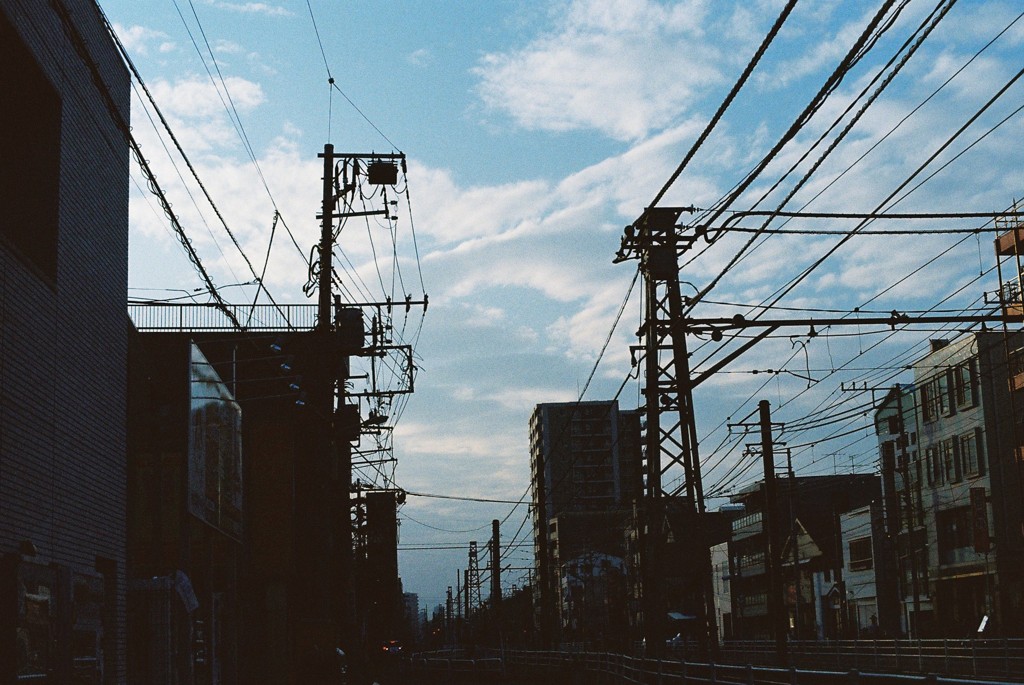 都電沿い