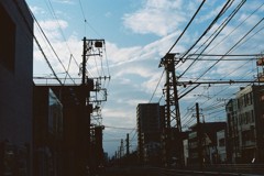 都電沿い