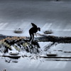 除雪中
