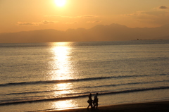 江ノ島のゆうやけ