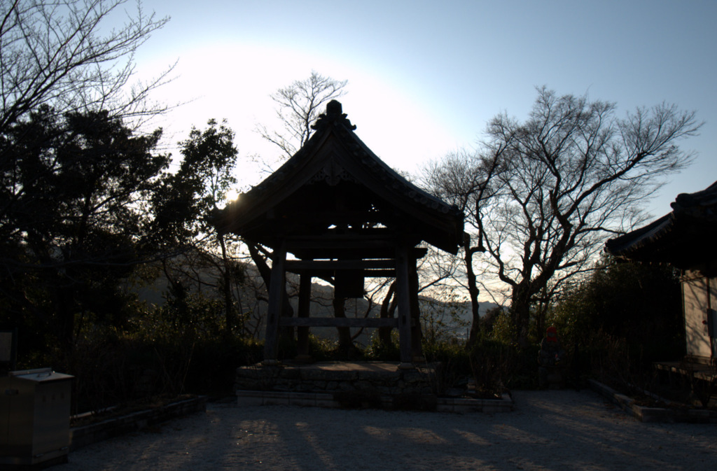 夕刻の鐘楼  長保寺　