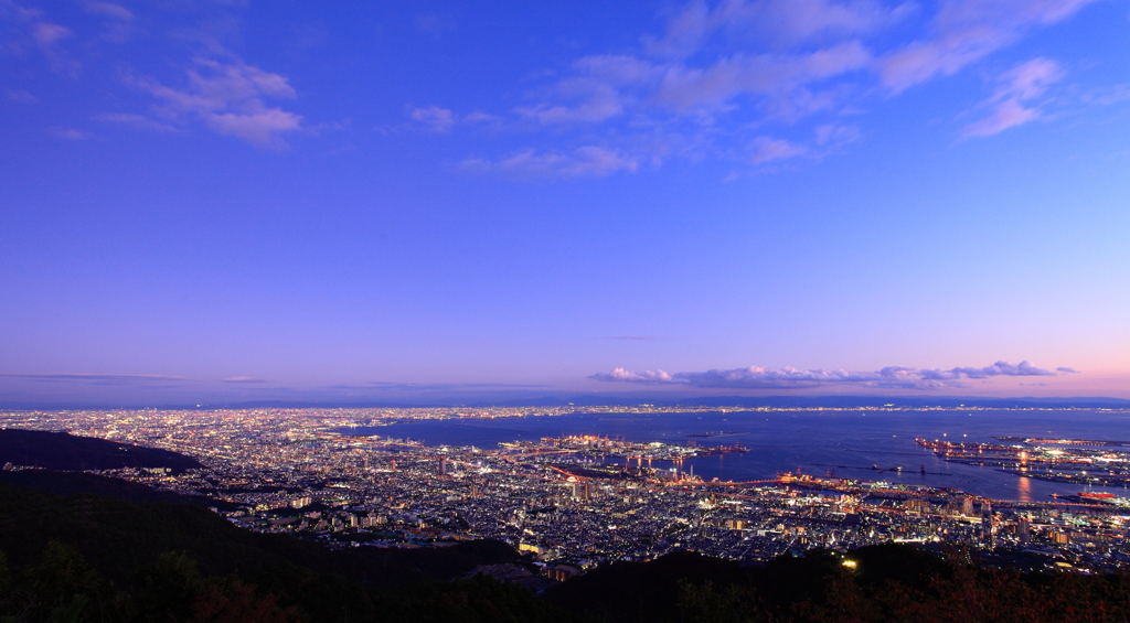 夜景・掬星台