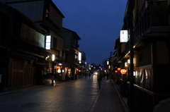 夕暮れ