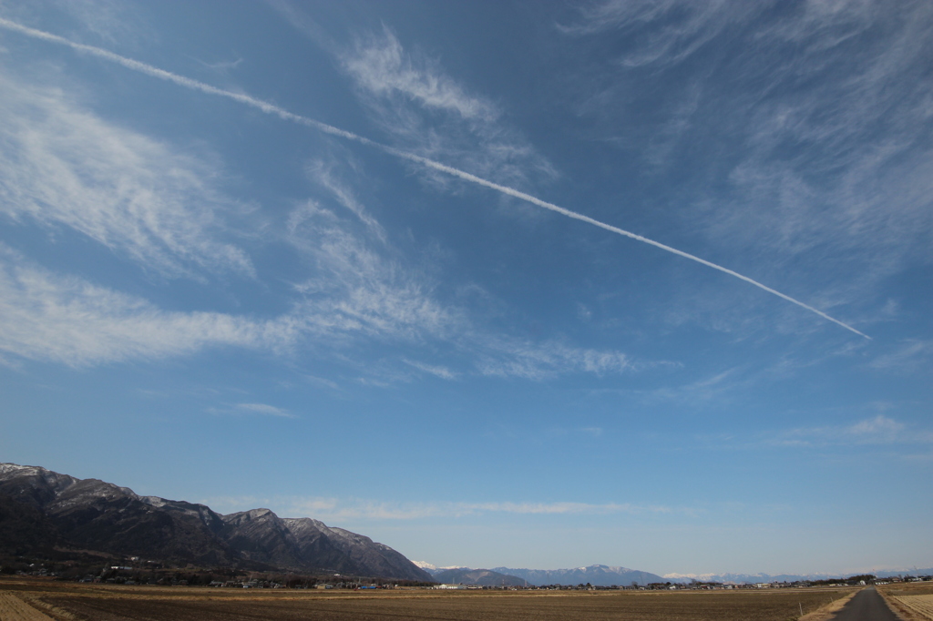 冬～空～養老山