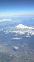 富士山を上から