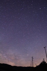 今宵は星が綺麗だったので