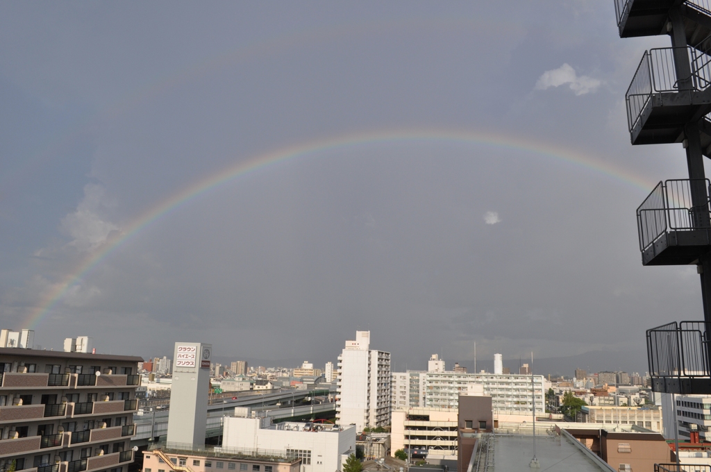 ダブルレインボー