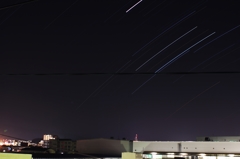 like a meteor shower