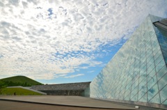 The pyramid of glass