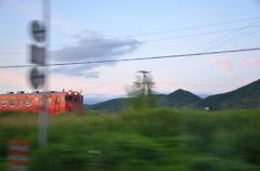赤い電車