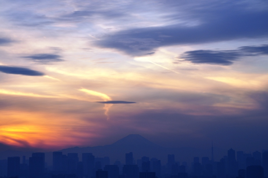 東京夕景