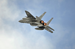 F-15の機動予行