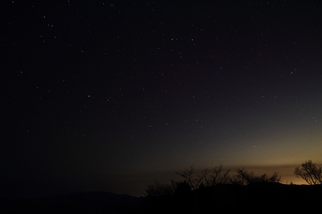 どっかの星空