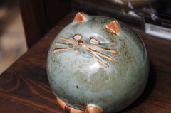 20120922_猫(笑)の置物