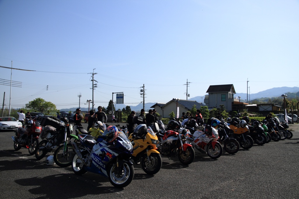 道の駅 ちはやあかさか にて　20120429_池原リベンジツーリング