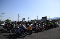 道の駅 ちはやあかさか にて　20120429_池原リベンジツーリング