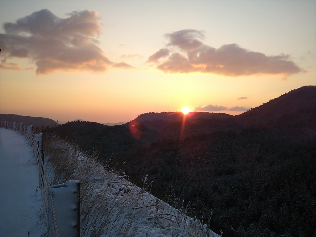 石北峠にて