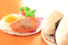 高原の朝食？