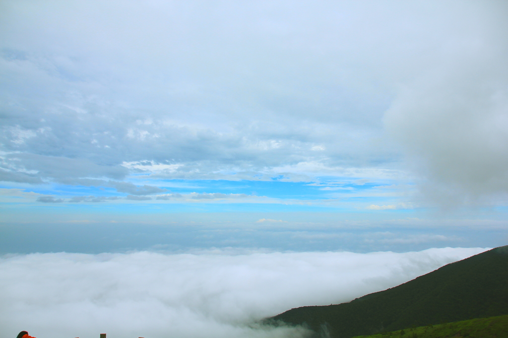 雲海と空