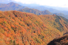 日光の山並み