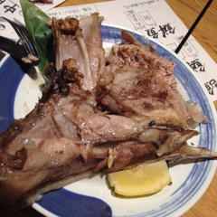 マグロカマ焼き