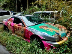 痛車の末路…
