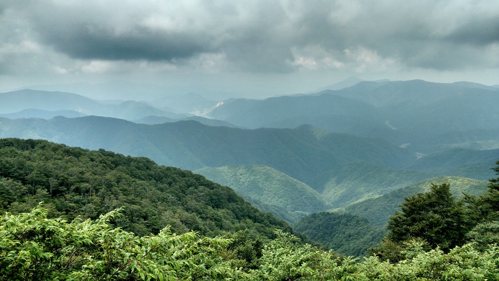 福井県を望む