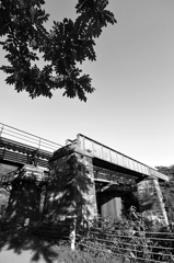 鹿ノ谷の鉄道橋