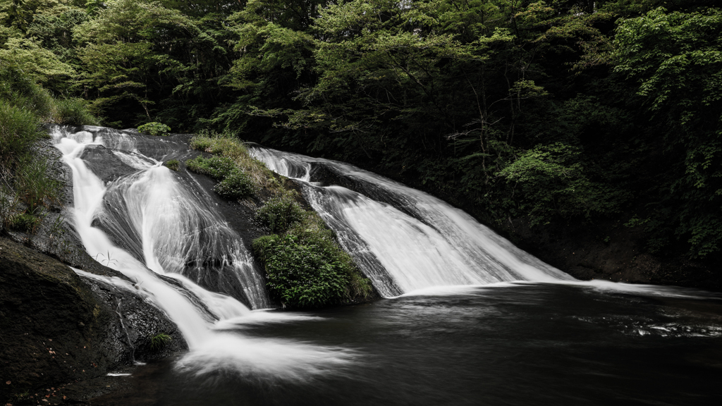 釜淵の滝