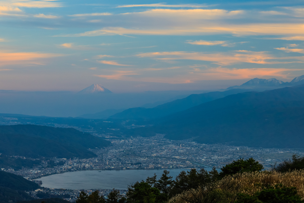 ひょっこり富士山
