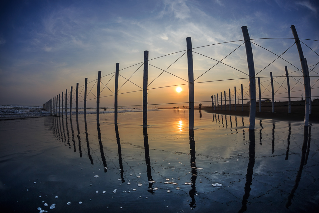 鵠沼夕景