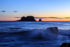 夜明け前の川奈岬　Ⅱ