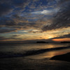 七里ヶ浜の夕景Ⅰ