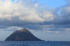 朝の八丈小島