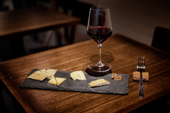 Three kinds of cheese