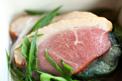 a juicy meat